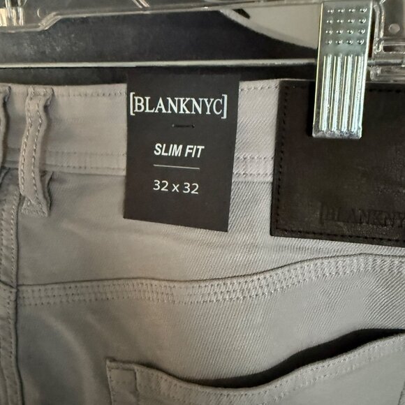 Blanknyc Mens Slim Fit Wooster 32X32 Gray Jeans NWT - Picture 6 of 8